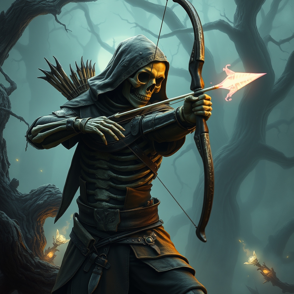 اسکلت کمان دار 4