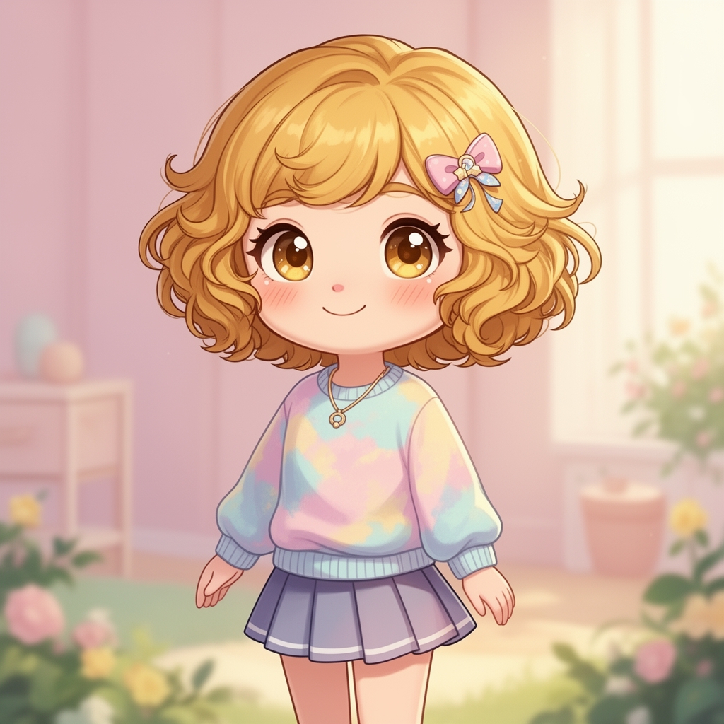 همستر اگه یه دختر نوجوان بود (یه دختر نوجوان بسیاز زیبا و بامزه که قد کوتاهی دارد و موهای کوتاه کرمی_طلایی رنگ دارد و چشم های بزرگ عسلی رنگ دارد ) 4