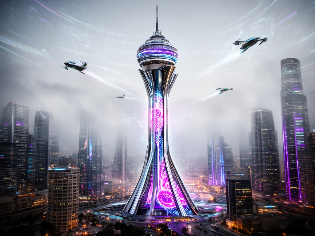 برج میلاد تهران  بعد از ۱۰۰۰ سال زمانی که هوش مصنوعی بسیار پیشرفت کرده0