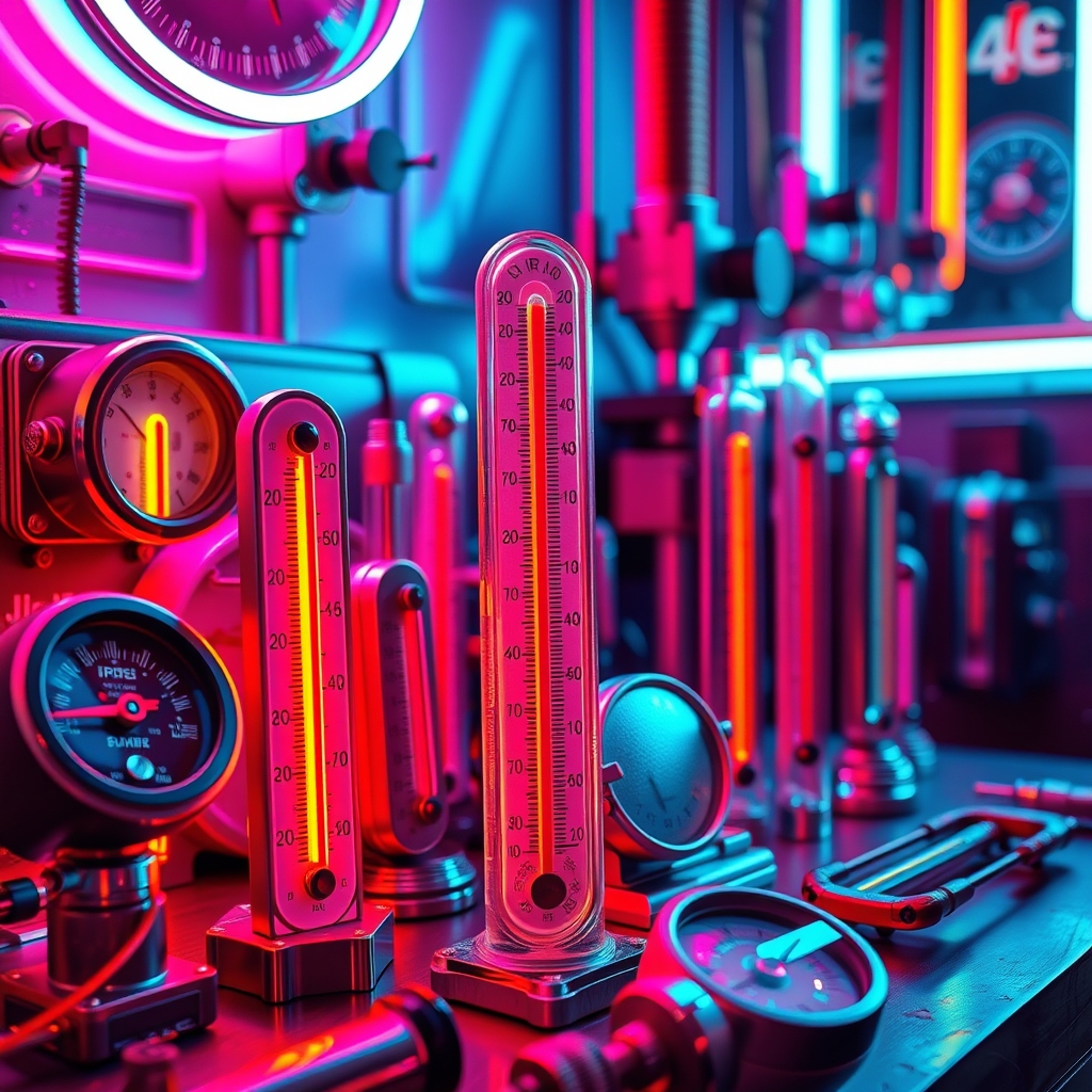 ساخت دماسنج‌های مختلف ، عکسی به صورت حرفه‌ای22