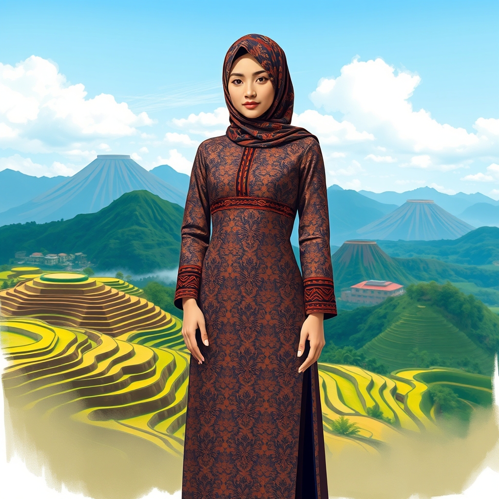 اگر اندونزی زن بود چه شکلی می شد9