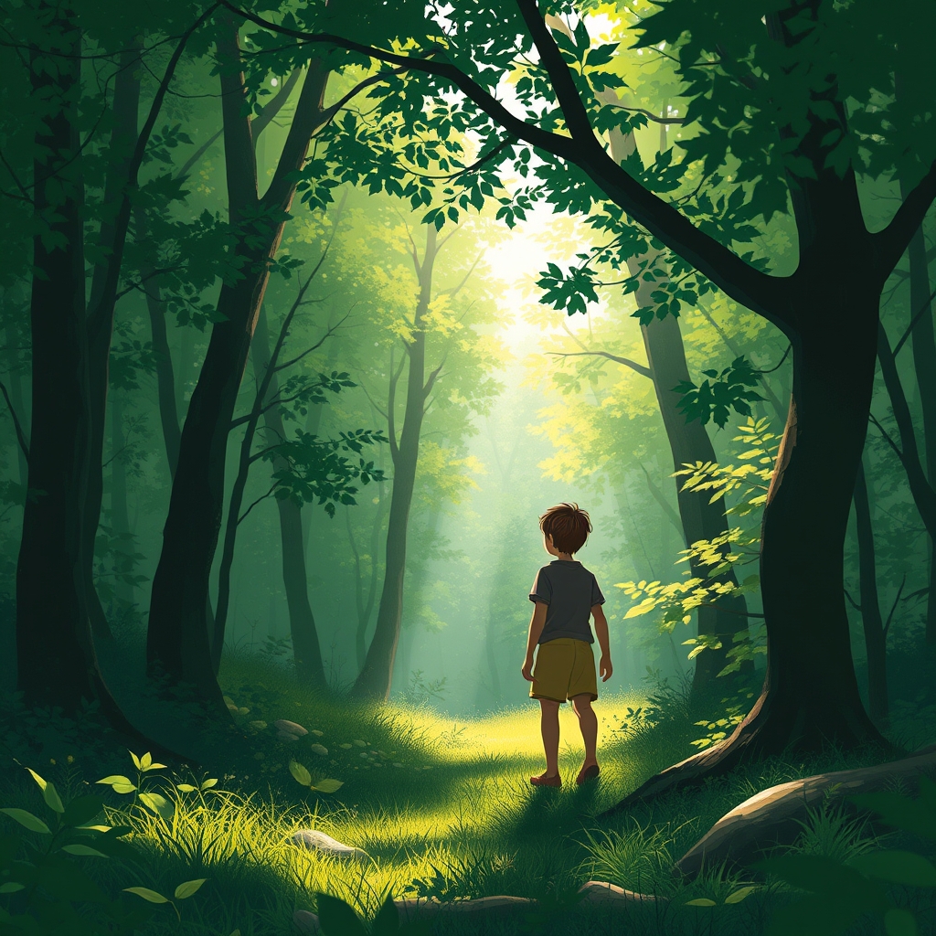 یک روز بعد از اینکه دوباره در جنگل زندگی می کرد م3