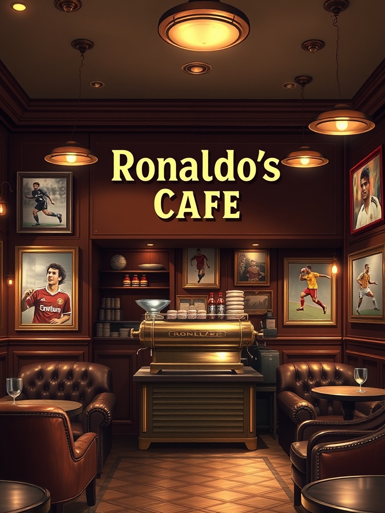 کافه رونالدو به صورت کلاسیک14