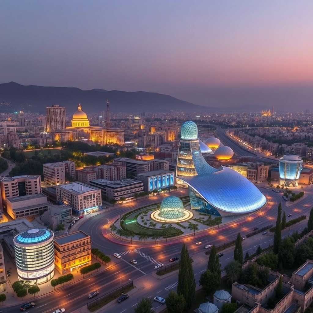 نمایی از شهر کرمانشاه ۱۰۰ سال بعد7