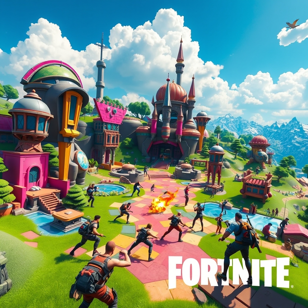 فورتنایت به روایت تصویر1