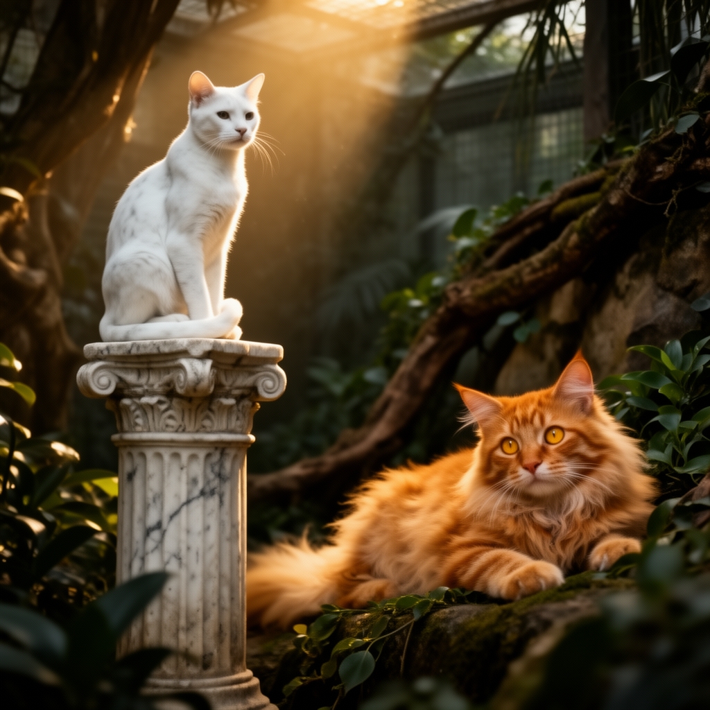 عکس های گربه ی رومی و زویی 

3