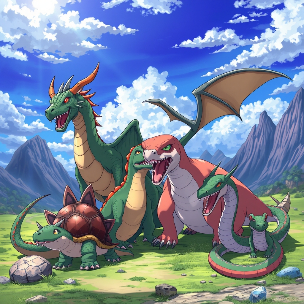 🦕🦖🐢🐉🐊19