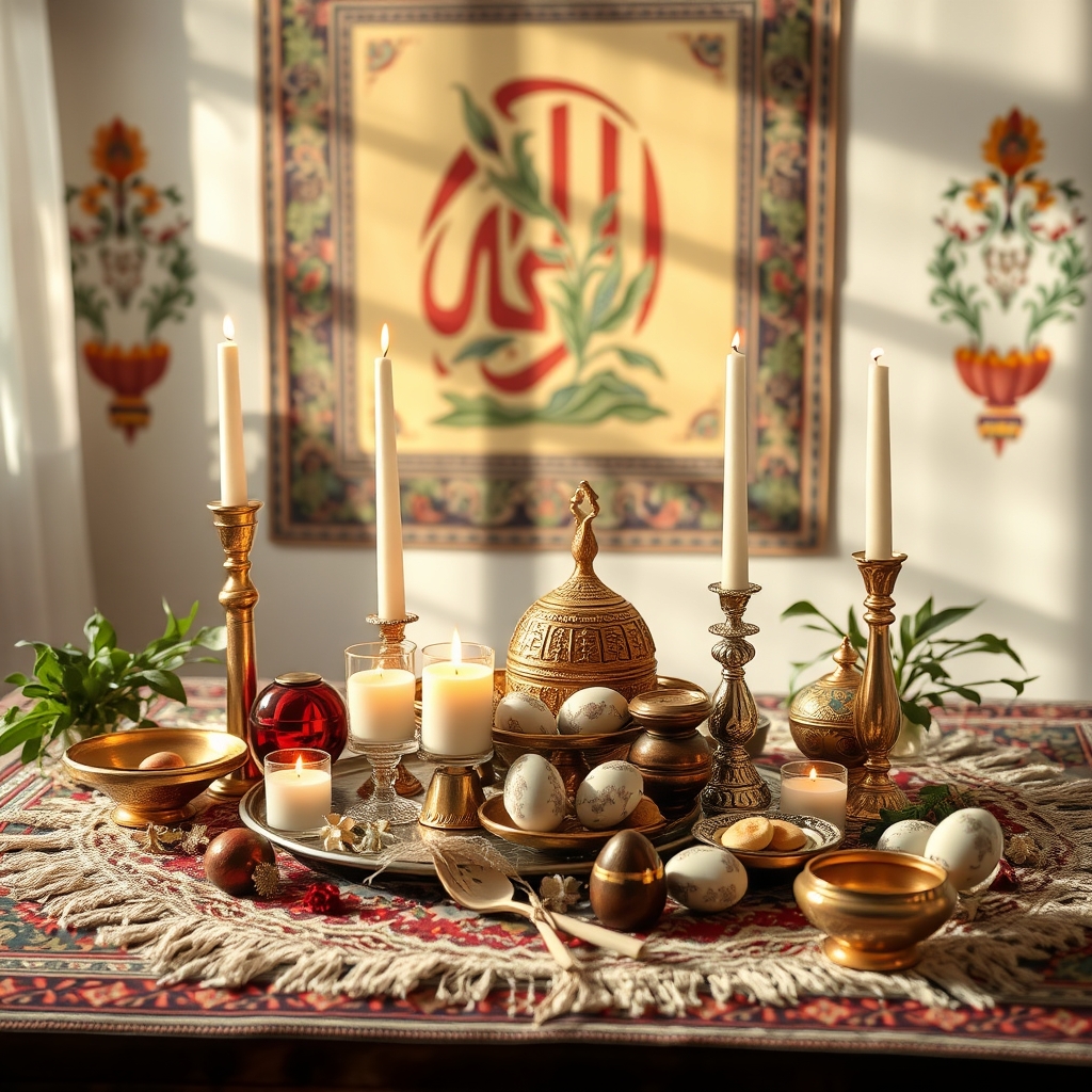 سفره ی هفت سین  زیبا 11