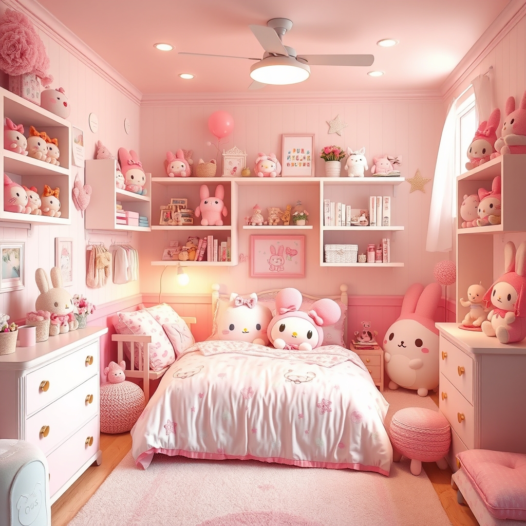 یک اتاق کیوت که کلا مای ملودی باشه 
با سینامورول0