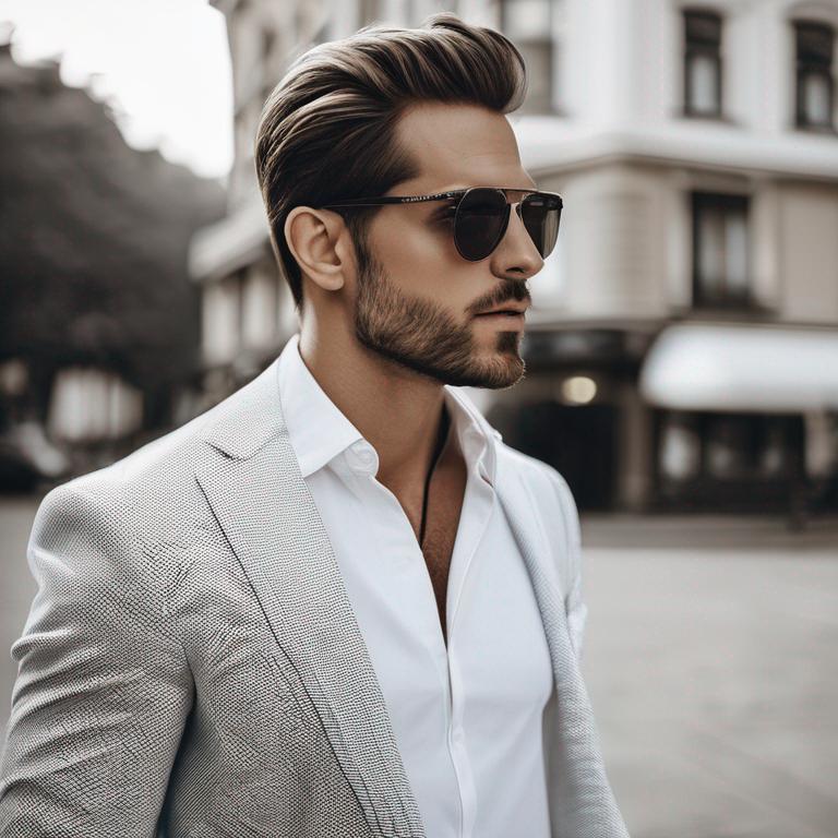 مردی باپیراهن سفید9