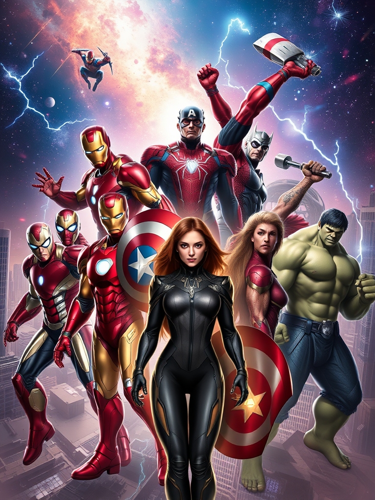 همه شخصیت های مارول
22