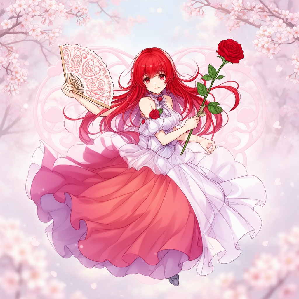 👗🪭🌹♥👩🏻‍🦰1