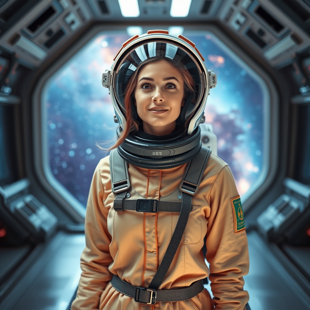 خلاقانه دختر فضانورد 15