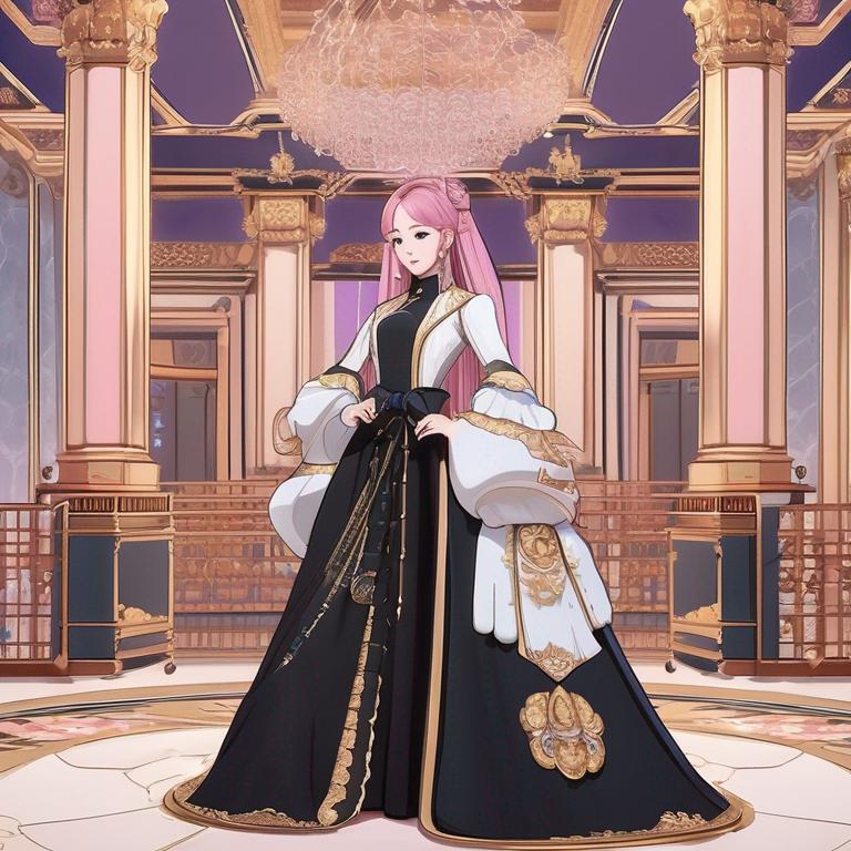 بلک پینک در قصر زیبا با جزئیات و کیفیت
21