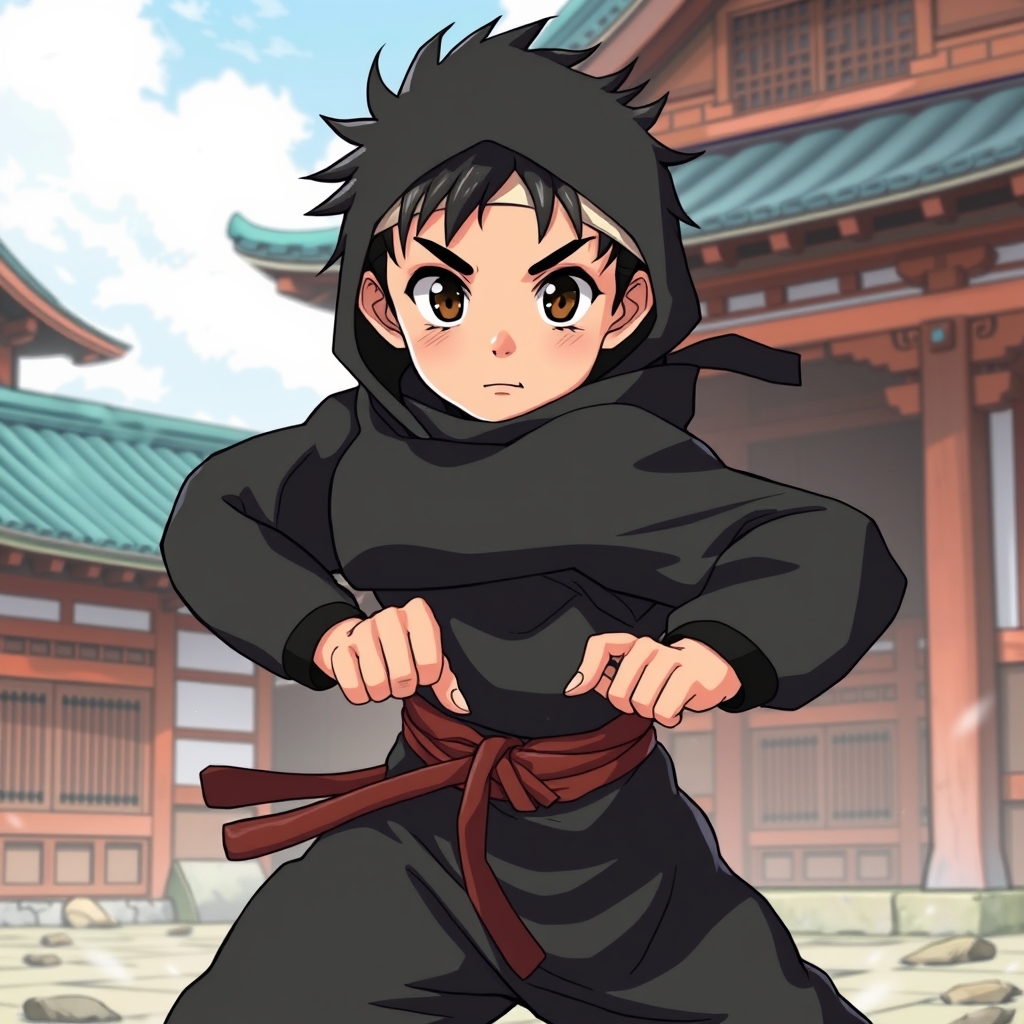 پسر کراه ی که بانینجای مبارزه میکند20