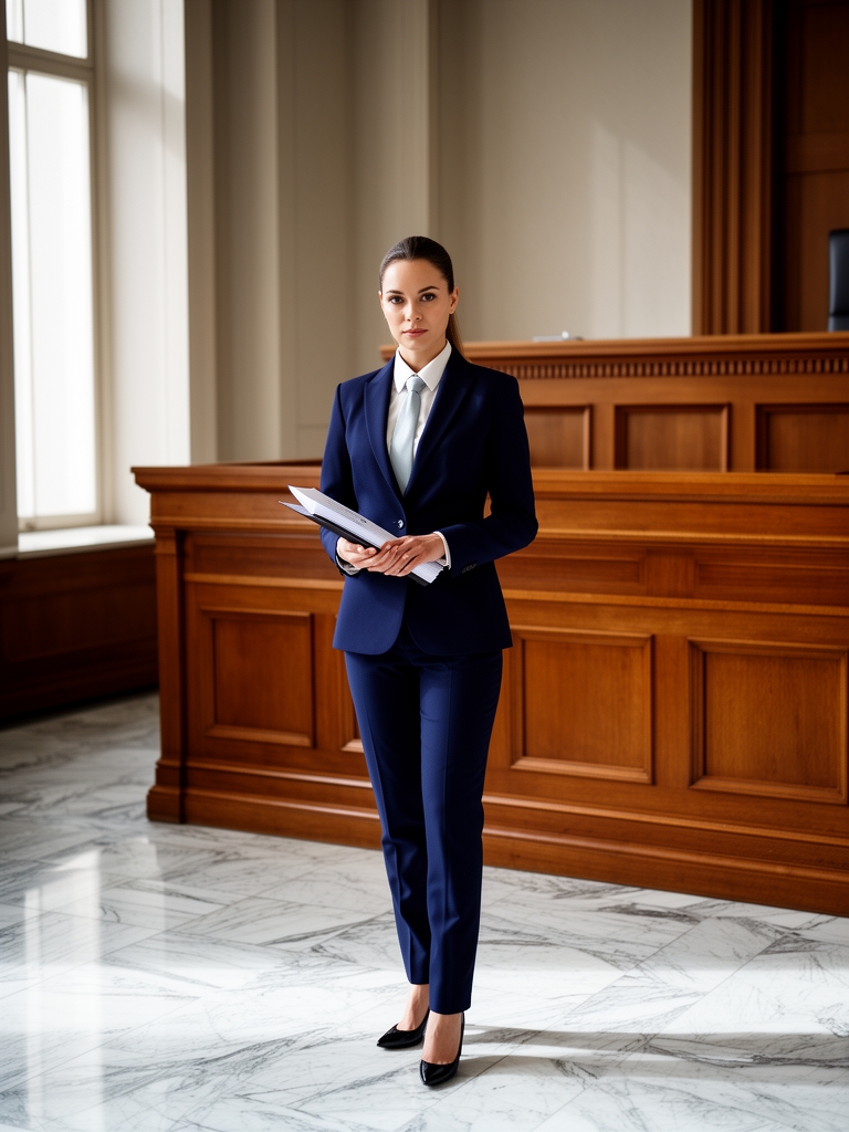 یک خانم وکیل جواب و زیبا رو 
0